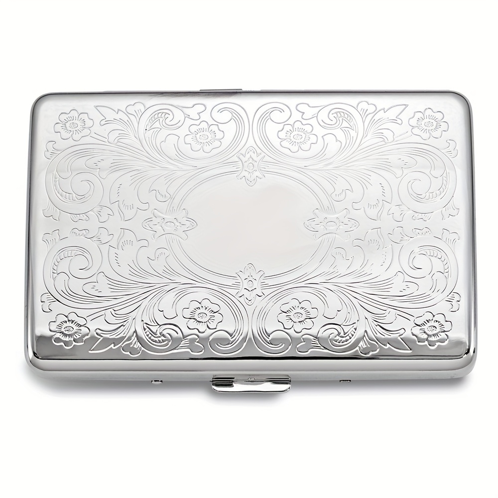 Vintage Metal Cigarette Case - - Wallets recension och pris