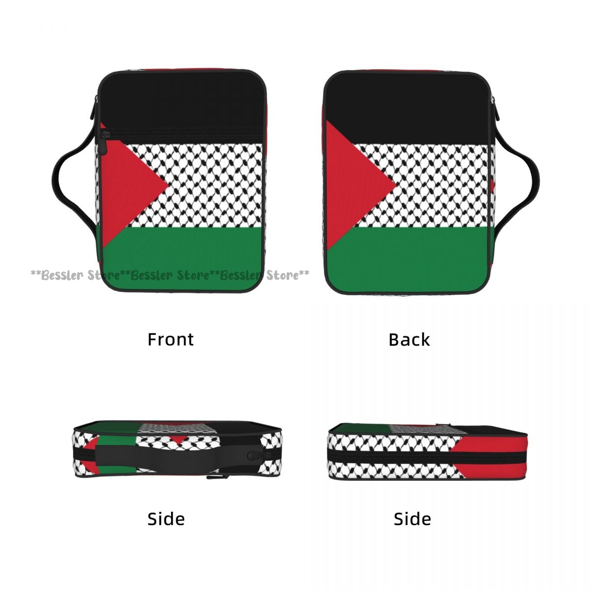 Palestine Flag Bible Bag Zippe - Handbags recension och pris