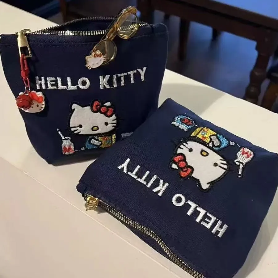 Cartoon Large Capacity Cat Emb - Cosmetic Bags recension och pris