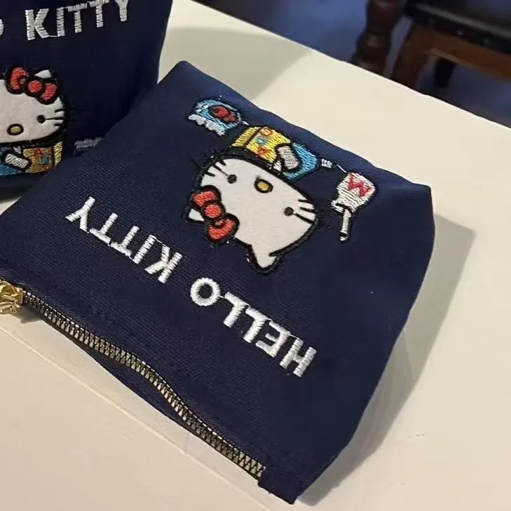Cartoon Large Capacity Cat Emb - Cosmetic Bags recension och pris